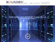 Tablet Screenshot of equadex.net